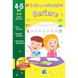 Invat la gradinita - Scriere, 4-5 ani grupa mijlocie