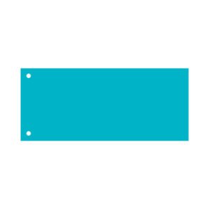 Separator din carton 105x240 mm Albastru 100 buc