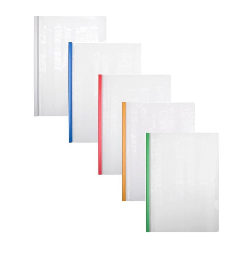Mapa din plastic cu bagheta A4, culori bagheta asorti