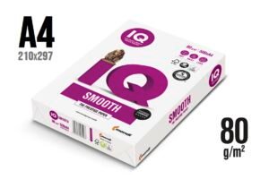 Hartie Imprimanta IQSmooth A4 (80gr/m2) clasaA++