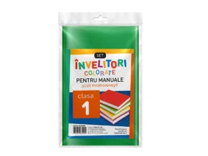Set invelitori color pentru manuale RO clasa 1