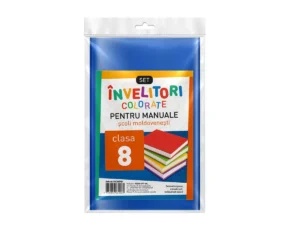 Set invelitori color pentru manuale RO clasa 8