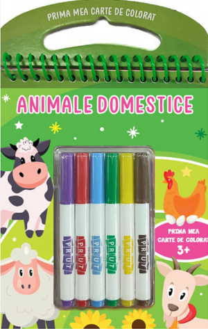 Animale domestice 3+ (cu carioci)