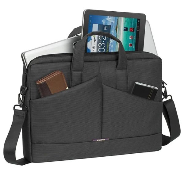 Geanta pentru laptop RivaCase 8731 15.6" Gray - imagine 2