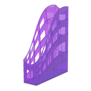 Suport pentru documente vertical S-WING, 75 mm lilac