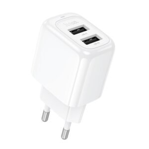 Adaptor incarcator USB dual Hoco CS51A, 12W, 2.4A