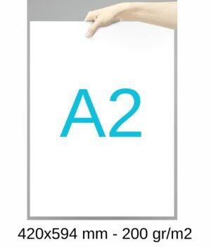 Hartie A2 (42x59.4cm) 200gr/m2