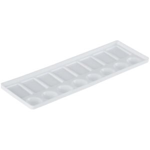 Paletă din plastic dreptunghiulară Sonet, 16 godete