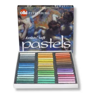 Pastel 48 culori, cutie carton mix