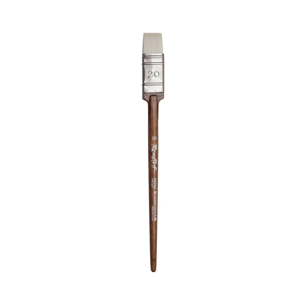 Pensulă păr de capră, ”Roubloff” plată. 5G2N