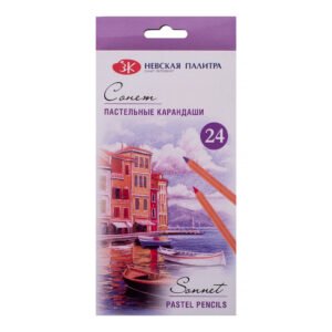 Set creioane de pastel Sonet, 24 culori