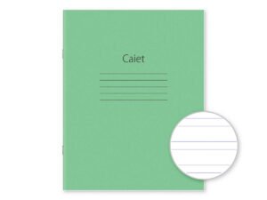 Caiet 12 foi linie ingusta
