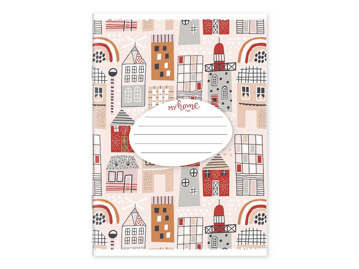 Caiet 24 foi A5 EURO linie My Home - imagine 4