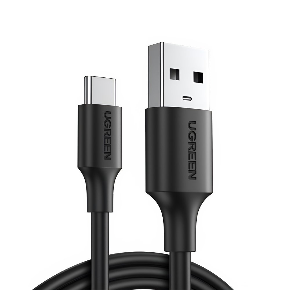 Cablu de incarcare Ugreen USB-A & Type-C 18W Negru - imagine 2