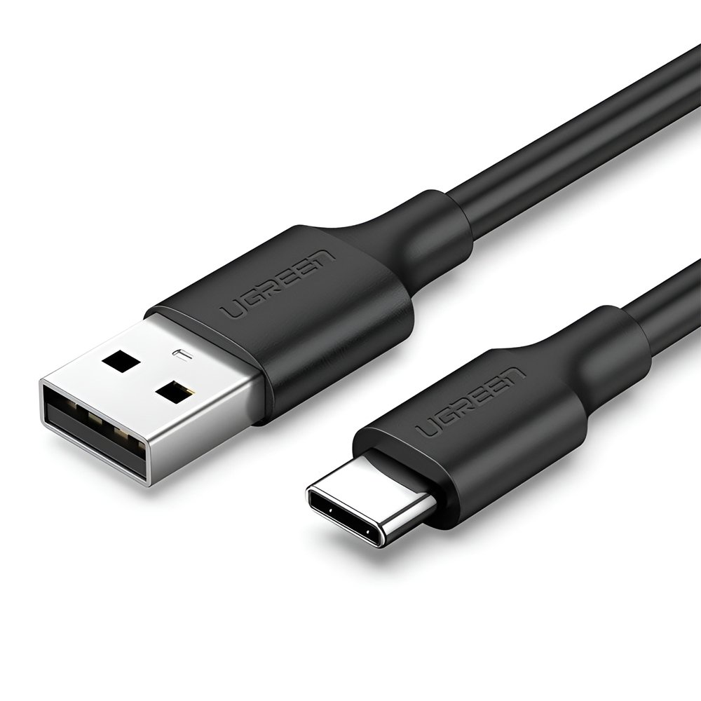Cablu de incarcare Ugreen USB-A & Type-C 18W Negru - imagine 3