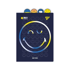 Mapa unghi A4 cu separatoare Smiley