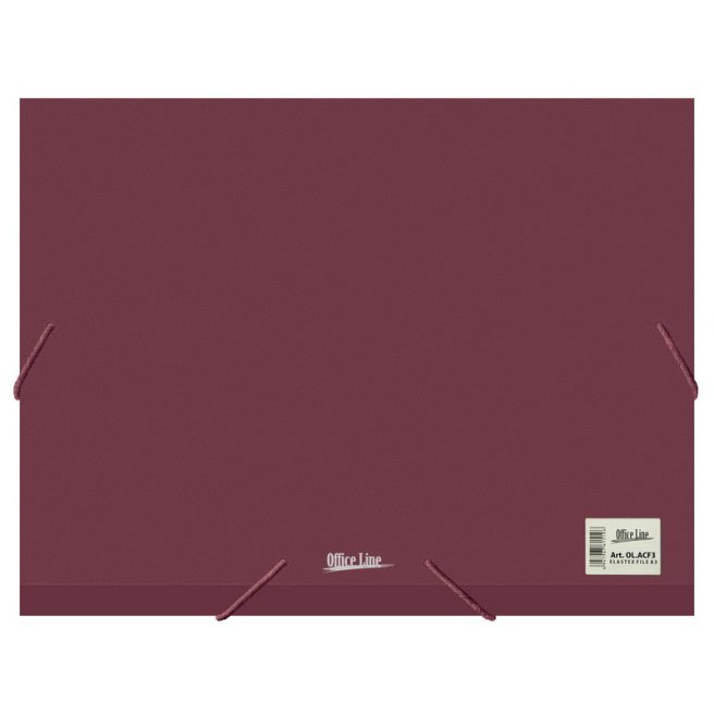 Mapa A3 cu elastice Bordo