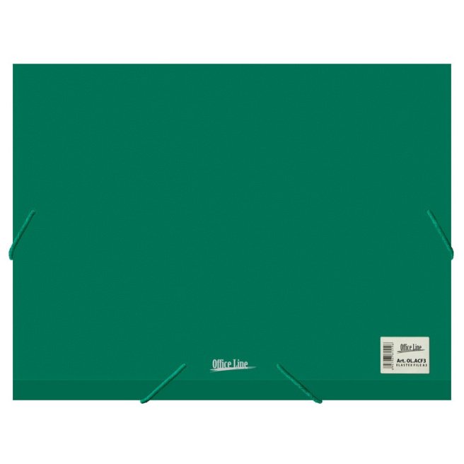 Mapa A3 cu elastice Verde OfficeLine