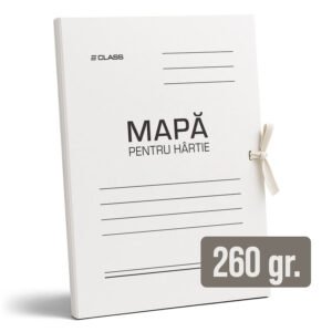 Mapa din carton 260 g cu legaturi