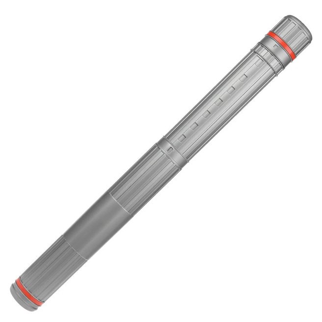 Tub pentru hârtie vatman 45.5x31x48.5 cm, telescopic, gri - imagine 4
