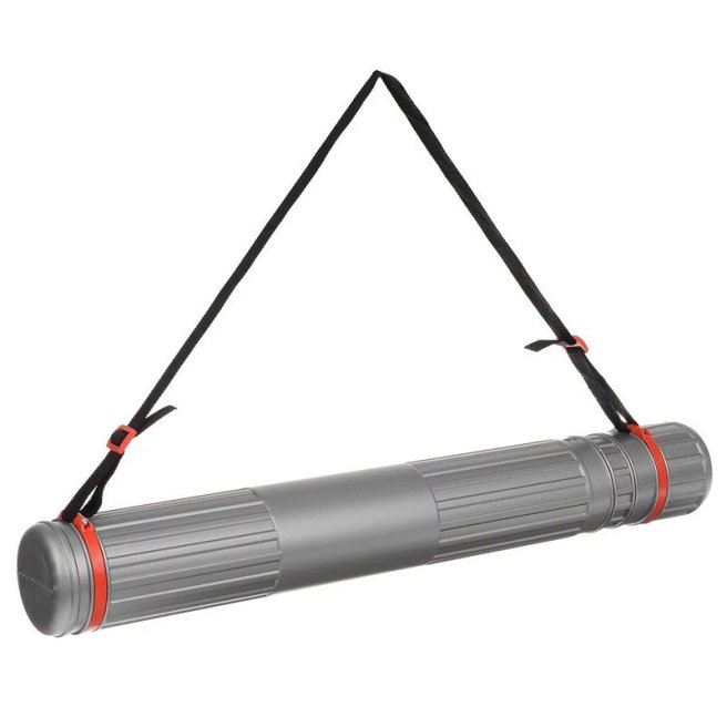 Tub pentru hârtie vatman 45.5x31x48.5 cm, telescopic, gri - imagine 2