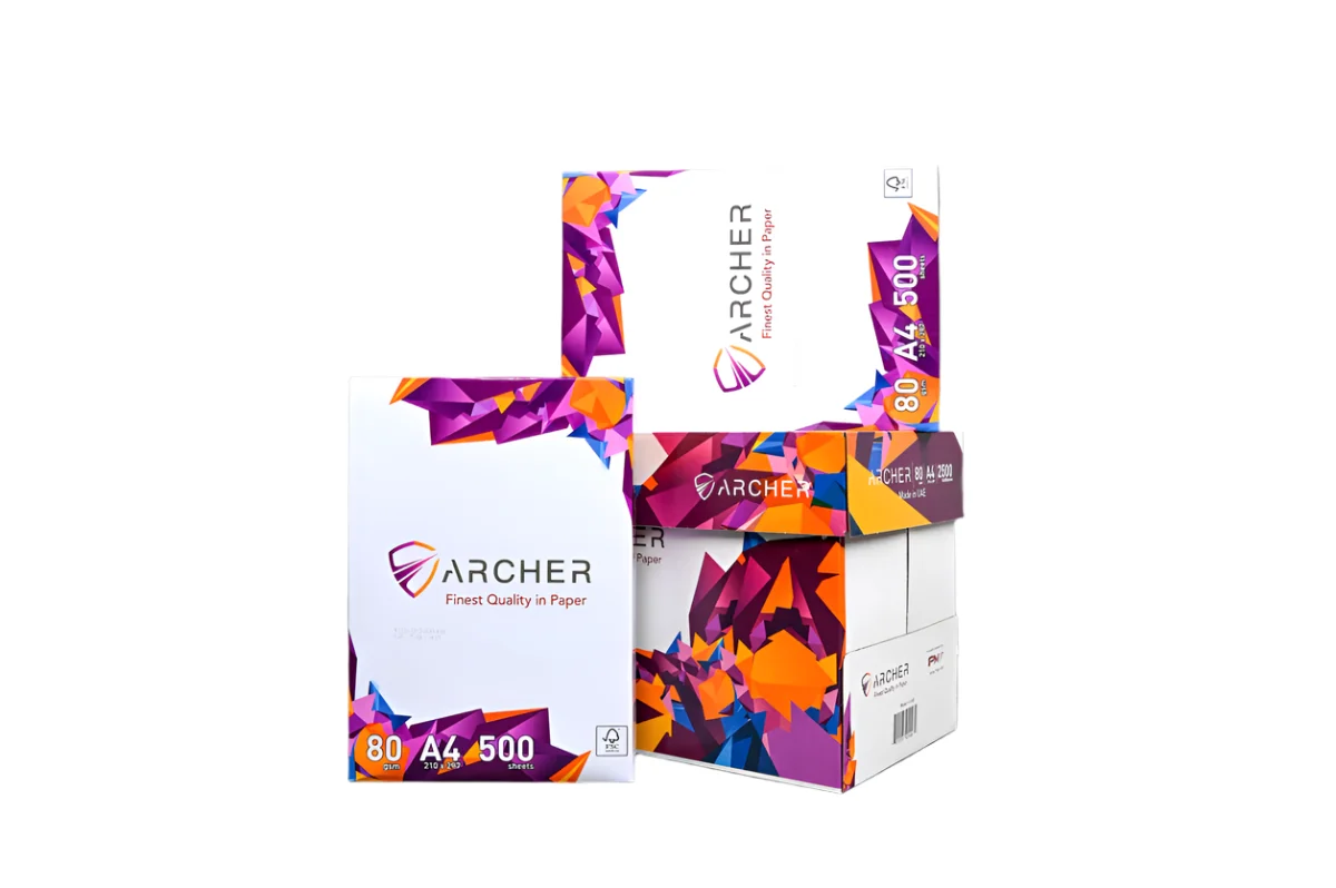 Hartie A4 pentru imprimanta, Archer, 500 foi 80g/m2 - imagine 2
