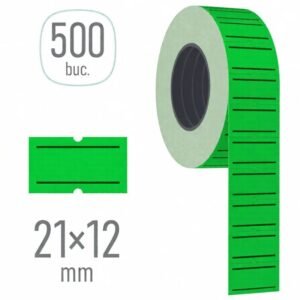 Etichete preturi pentru aparat 21x12 verde