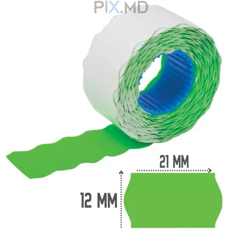 Etichete preturi pt aparat 21x12 verde
